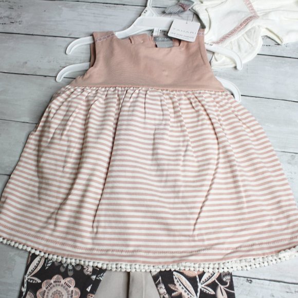 Tahari Baby Girl Tops Capri Leggings Size 18 Months Mix Match Sets Lot - Picture 7 of 14